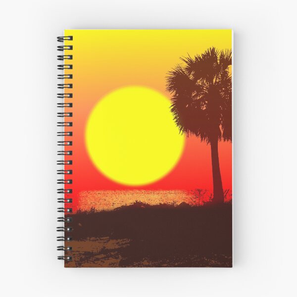 Aperçu de l'œuvre Palm au coucher du soleil créée et vendue par mcleod.