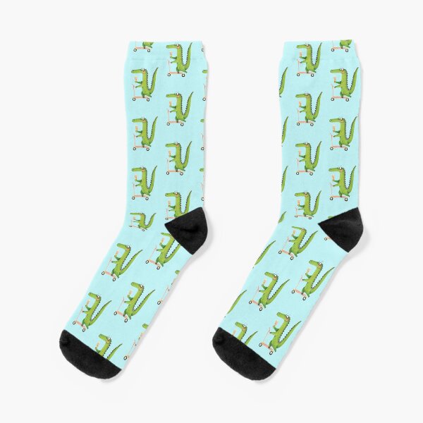 Crocodile avec glace Chaussettes