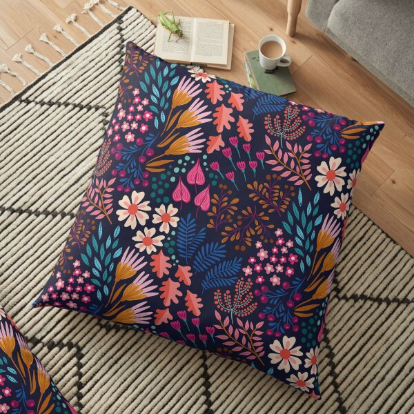 BLISS Flower Field Coussin de sol