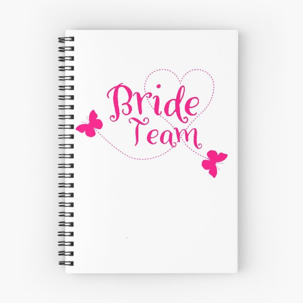 Item preview, Bride Team "Heart and Butterflies" designed and sold by KateMarc.