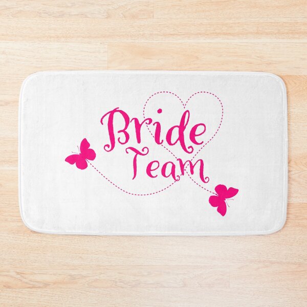 Item preview, Bride Team "Heart and Butterflies" designed and sold by KateMarc.