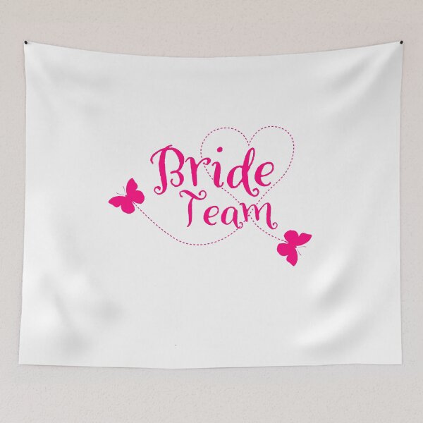 Item preview, Bride Team "Heart and Butterflies" designed and sold by KateMarc.