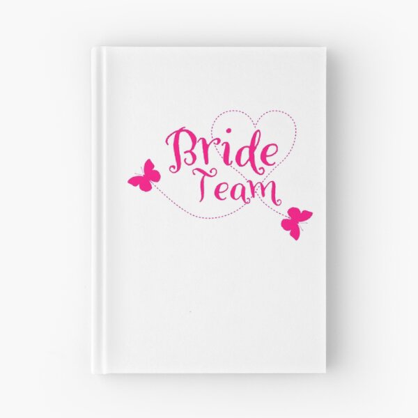 Item preview, Bride Team "Heart and Butterflies" designed and sold by KateMarc.