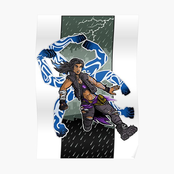 Amara The Siren Borderlands 3 The Tiger of Partali Poster