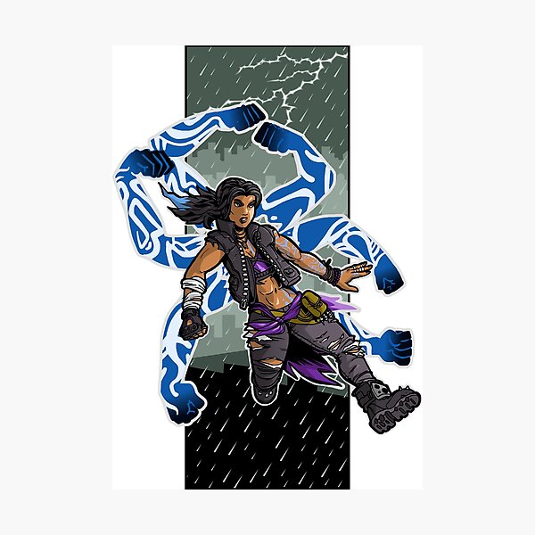 Amara The Siren Borderlands 3 The Tiger of Partali Photographic Print