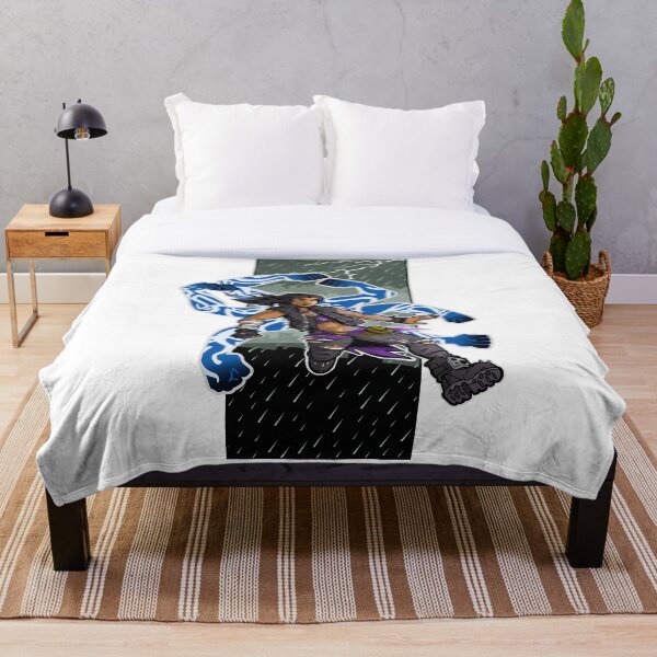 Amara The Siren Borderlands 3 The Tiger of Partali Throw Blanket