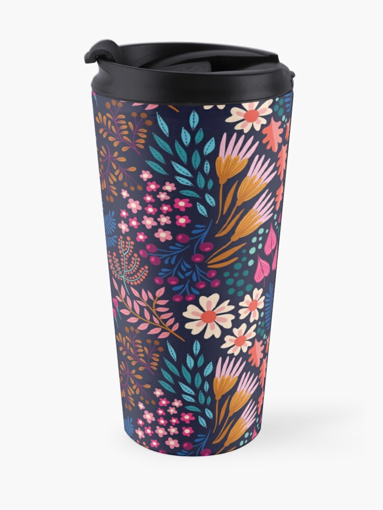 Alternate view of BLISS Flower Field Travel Coffee Mug