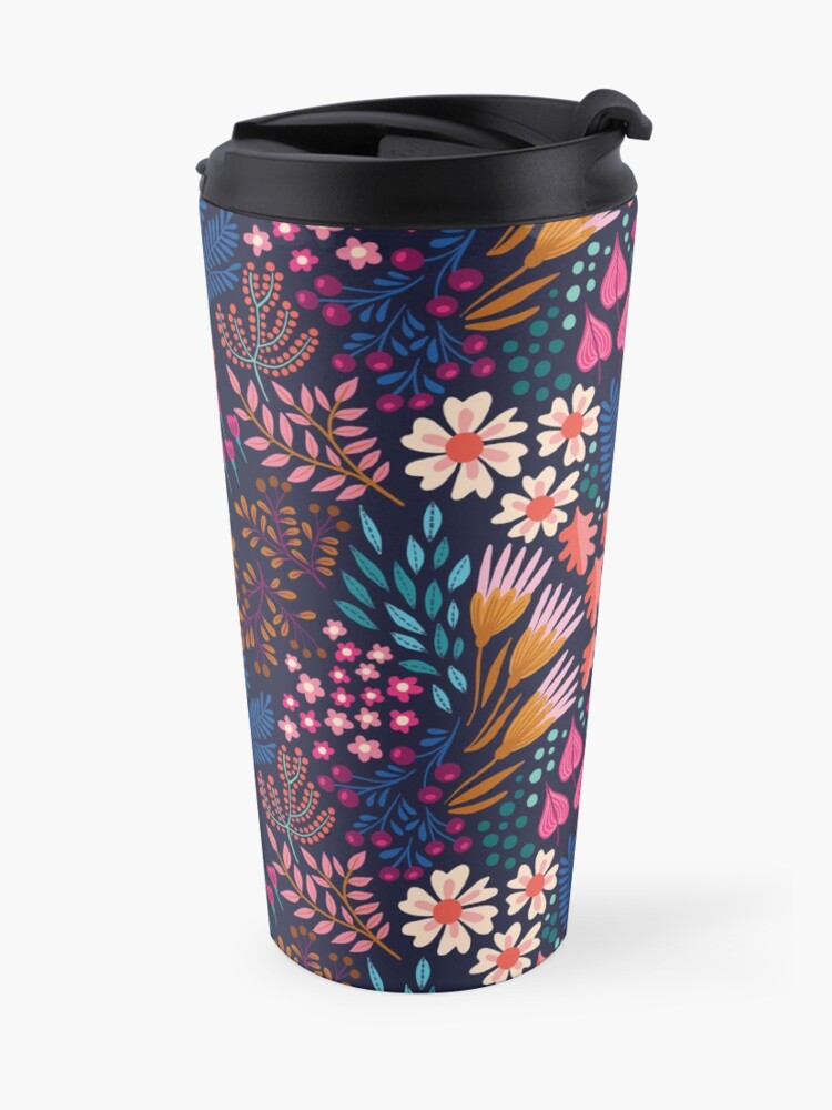 Alternate view of BLISS Flower Field Travel Coffee Mug