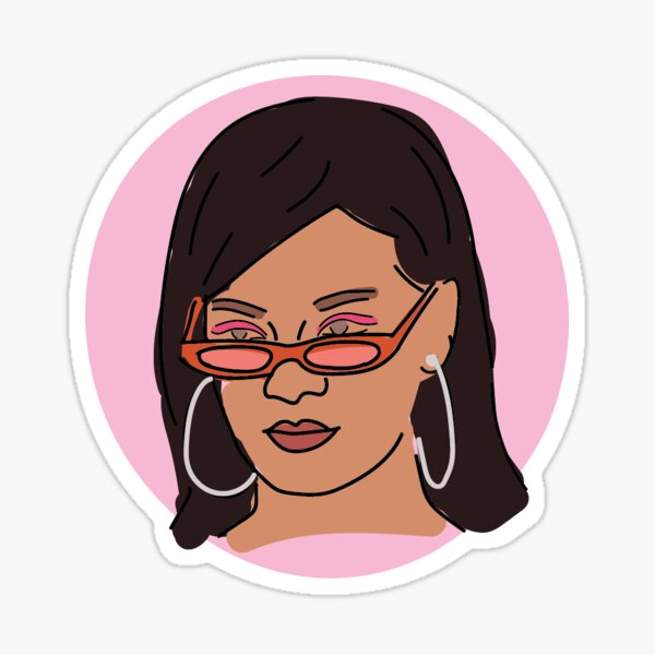 Rhianna Stickers | Redbubble