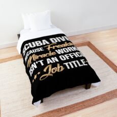 Hilarious Present Idea for Every Scuba Diver Comforter