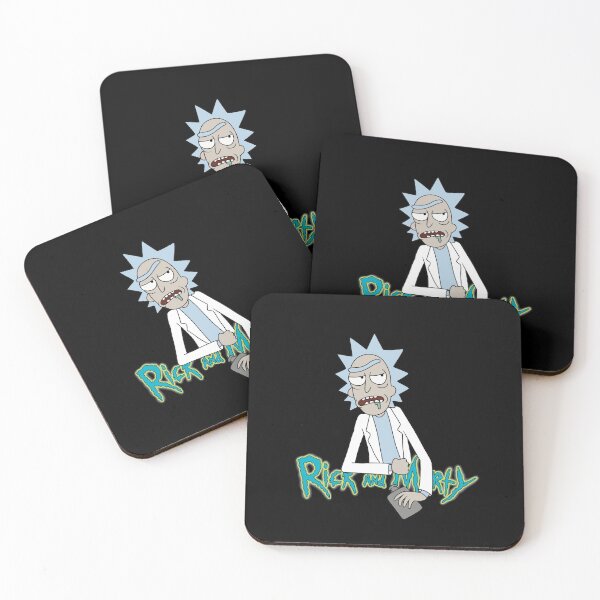 Rick Sanchez Coasters (Set of 4)