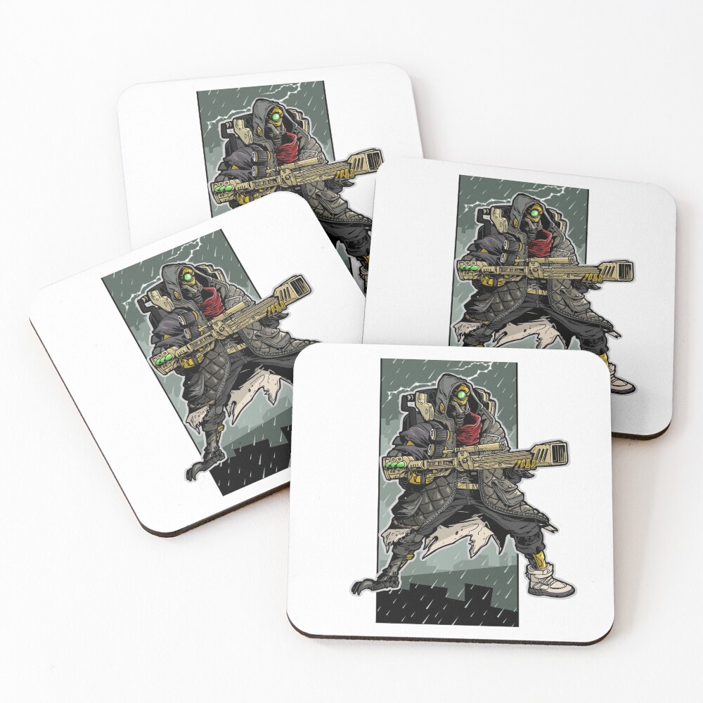 FL4K The Beastmaster Borderlands 3 Rakk Attack! Coasters (Set of 4)