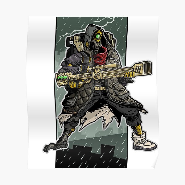 FL4K The Beastmaster Borderlands 3 Rakk Attack! Poster
