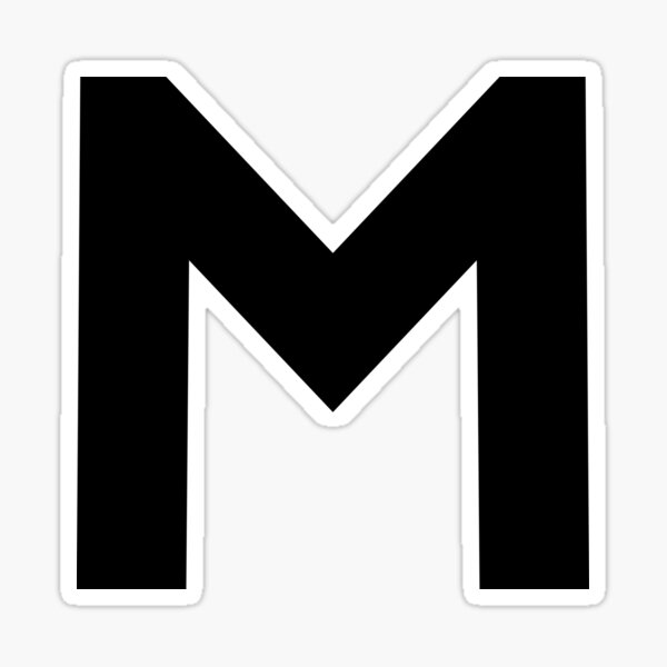 M Capital Letter, Letter M Uppercase Matching Group Alphabet