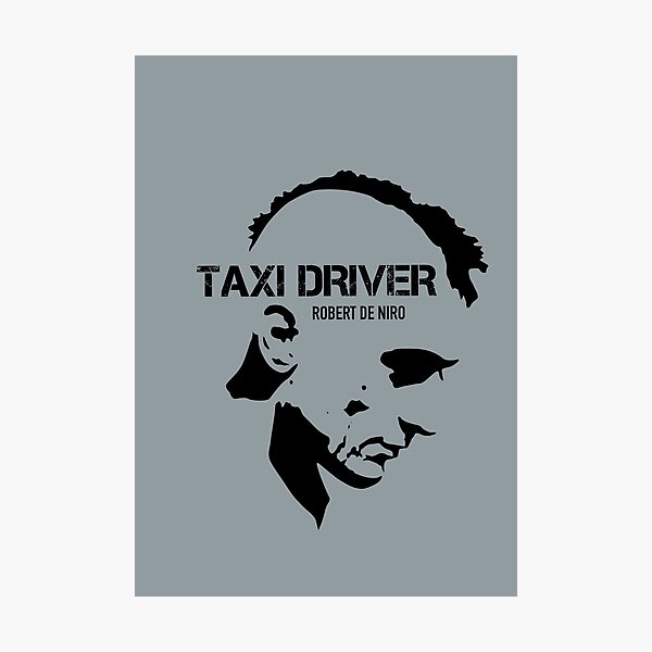 Taxi Driver - Alternative Movie Poster Photographic Print