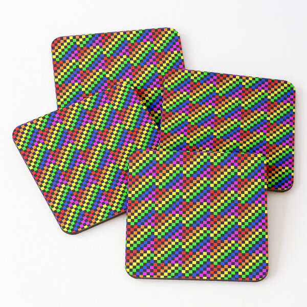 Item preview, Gay Flag - Diagonal Checkerboard designed and sold by SourCheeks.