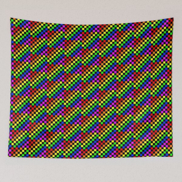 Item preview, Gay Flag - Diagonal Checkerboard designed and sold by SourCheeks.