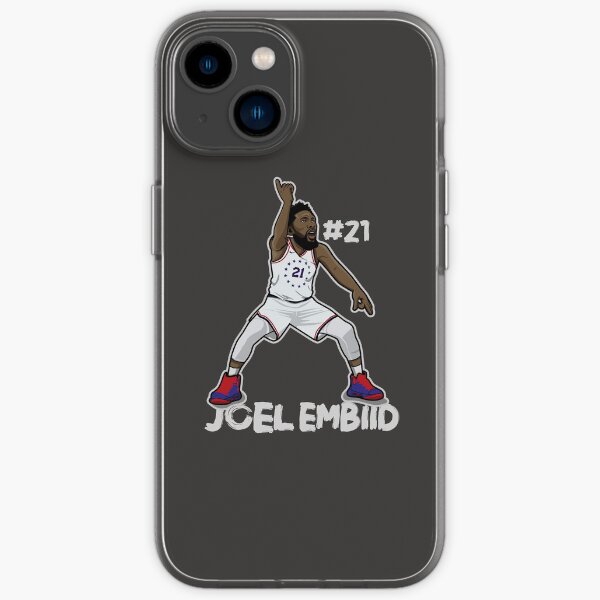 "Joel Embiid Cartoon Style" iPhone Case for Sale by rayd3rd Redbubble