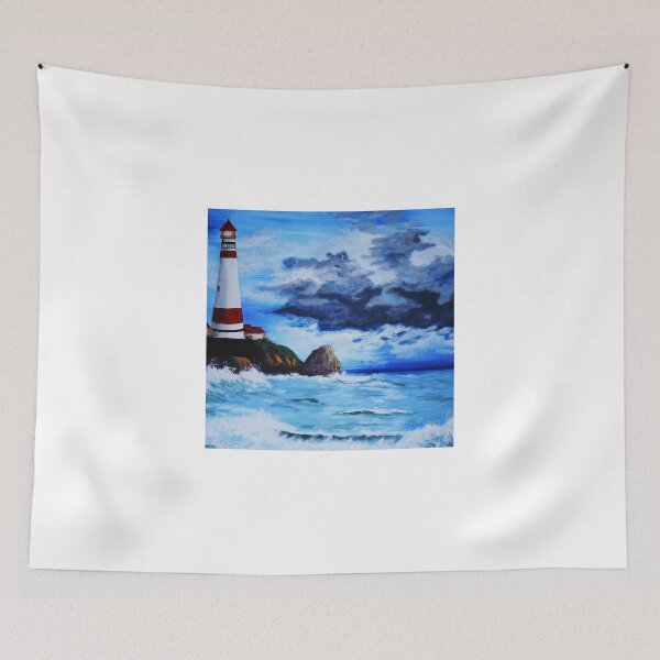 Item preview, lighthouse designed and sold by atouchofcanvas.