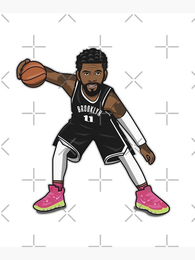 "Kyrie Irving Brooklyn Cartoon Style " Canvas Print by rayd3rd | Redbubble