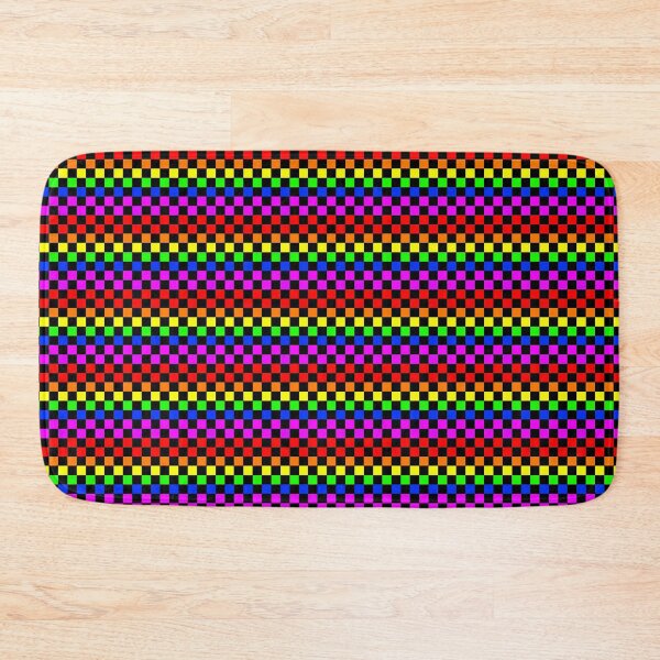 Item preview, Gay Flag - Horizontal Checkerboard designed and sold by SourCheeks.