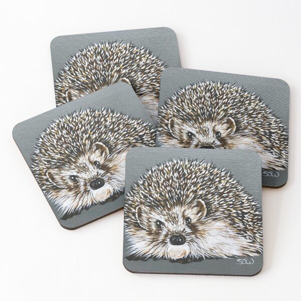Item preview, Bramble the Hedgehog designed and sold by SJWhitworthArt.