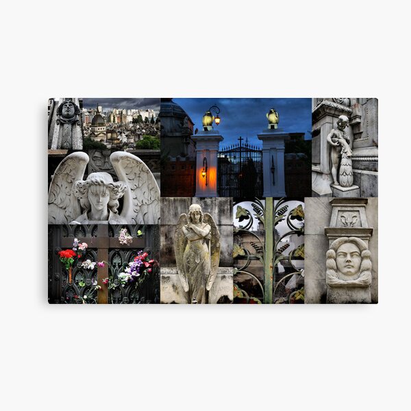 Recoleta cemetry Canvas Print