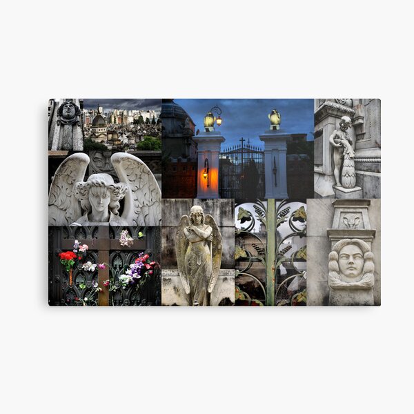 Recoleta cemetry Metal Print