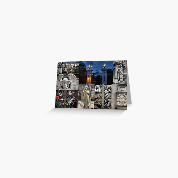 Recoleta cemetry Greeting Card