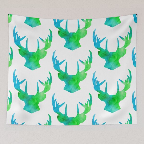 Item preview, Bright Stag's Head designed and sold by RosalieReeves.