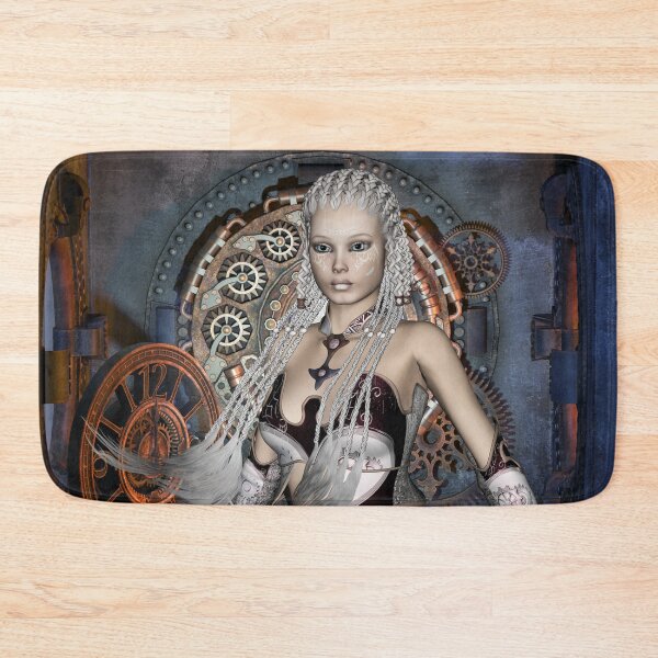 Item preview, Wonderful steampunk lady with clocks designed and sold by nicky2342.