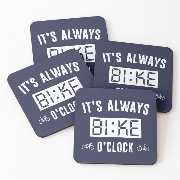 Artikelvorschau, Es ist immer Bike O'Clock entworfen und verkauft von Esskay Designs.