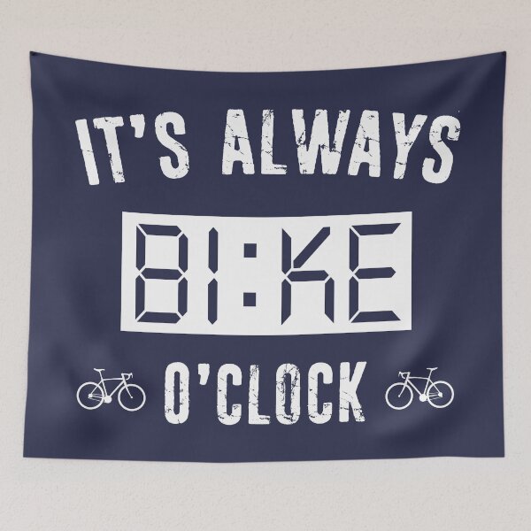 Artikelvorschau, Es ist immer Bike O'Clock entworfen und verkauft von Esskay Designs.