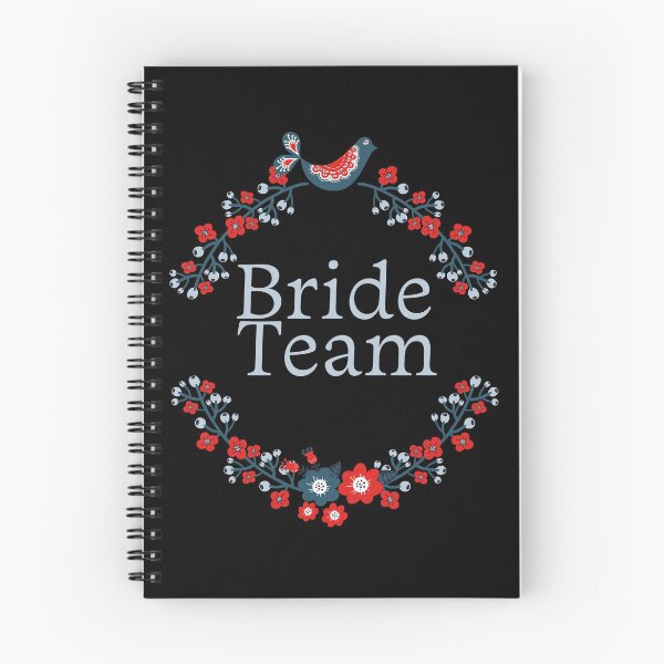 Item preview, Bride Team "Bird and Flowers" designed and sold by KateMarc.
