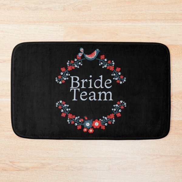 Item preview, Bride Team "Bird and Flowers" designed and sold by KateMarc.