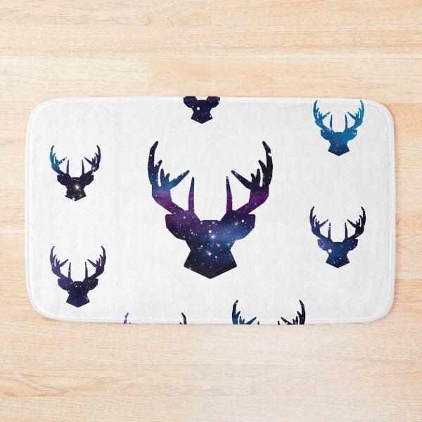 Item preview, Galaxy stag head designed and sold by RosalieReeves.