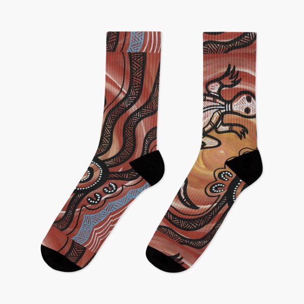 Item preview, Authentic Aboriginal Art - Lizard designed and sold by HogarthArts.