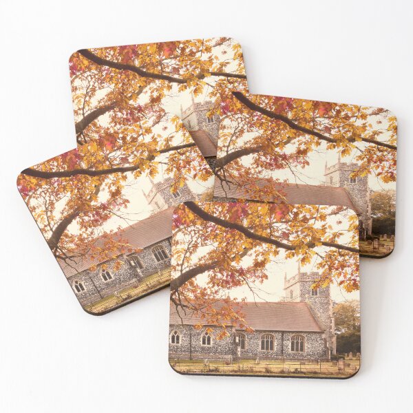 Item preview, St Marys Church in Autumn designed and sold by Svetlana Sewell.