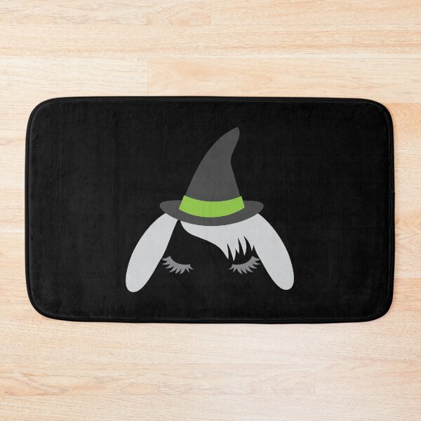Item preview, sleepy lop bunny in a witches hat designed and sold by jazzydevil.