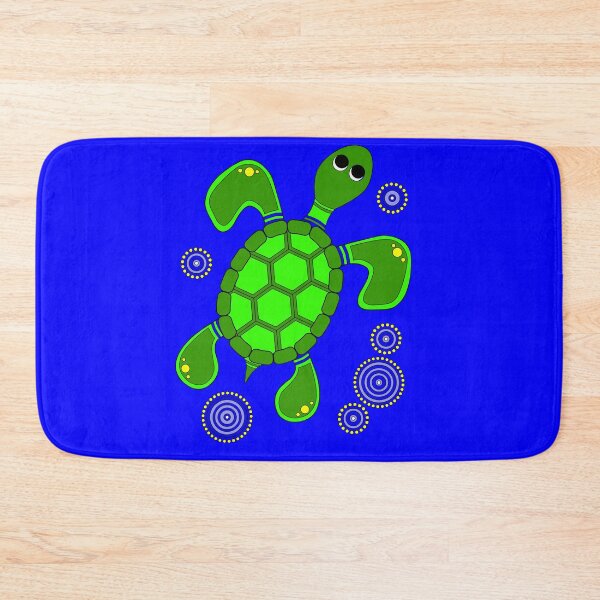Item preview, Authentic Aboriginal Art - The Turtle V2 cartoon designed and sold by HogarthArts.