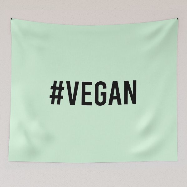 Item preview, Hash Tag VEGAN   designed and sold by Inspirationmotivation.