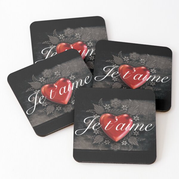 Item preview, I love you,  je t’aime in French designed and sold by DavJen.