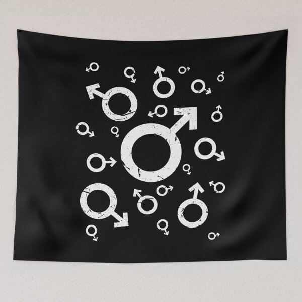 Item preview, Male symbols manhood man festival gift designed and sold by Weilichesmag.