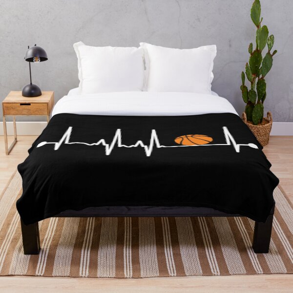 Item preview, Basketball Heartbeat designed and sold by teesaurus.