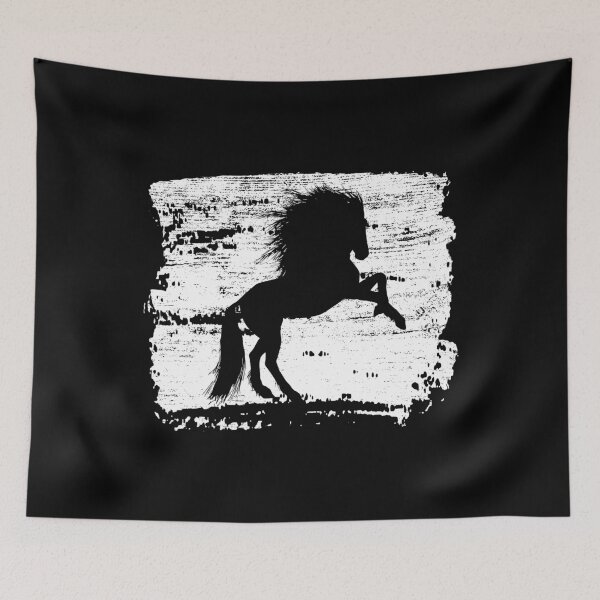 Item preview, Horse silhouette stallion mare wife love gift designed and sold by Weilichesmag.