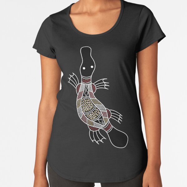 Item preview, Authentic Aboriginal Art - Platypus designed and sold by HogarthArts.