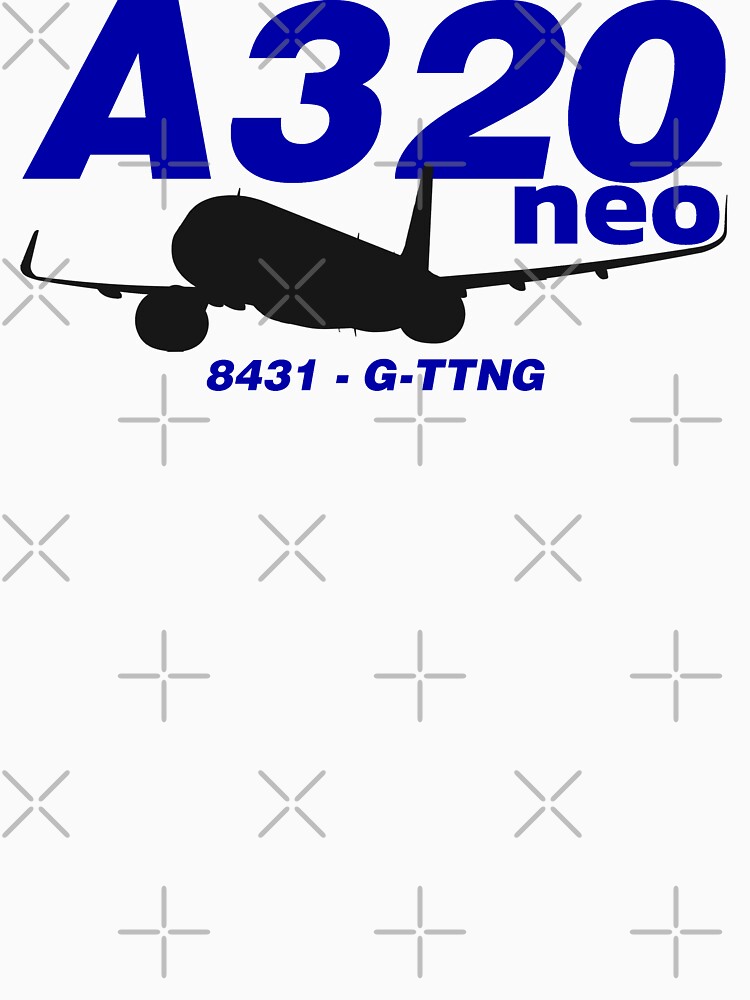 A320neo 8431 G-TTNG (Black Print) by AvGeekCentral