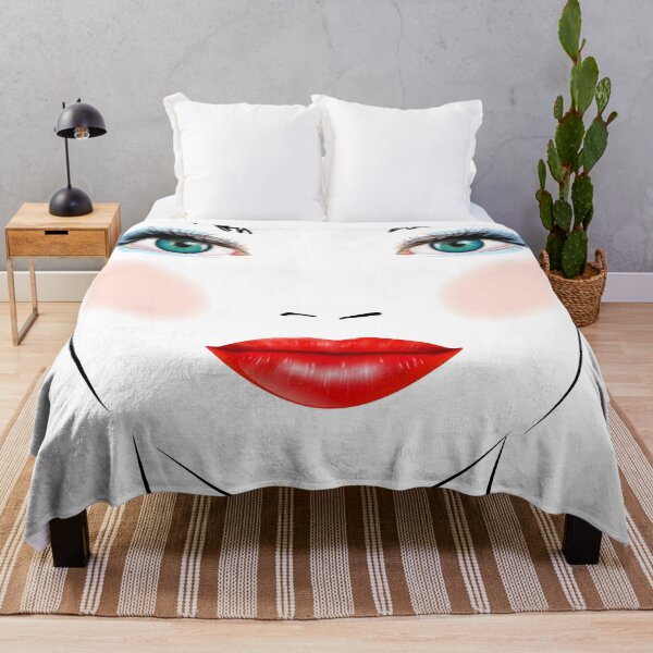 Item preview, Woman face Drawing with red lips funny Lady Face designed and sold by mashmosh.