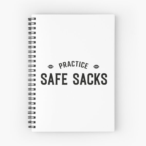 Item preview, Practice Safe Sacks, Lazy Halloween Football designed and sold by Space Fox.
