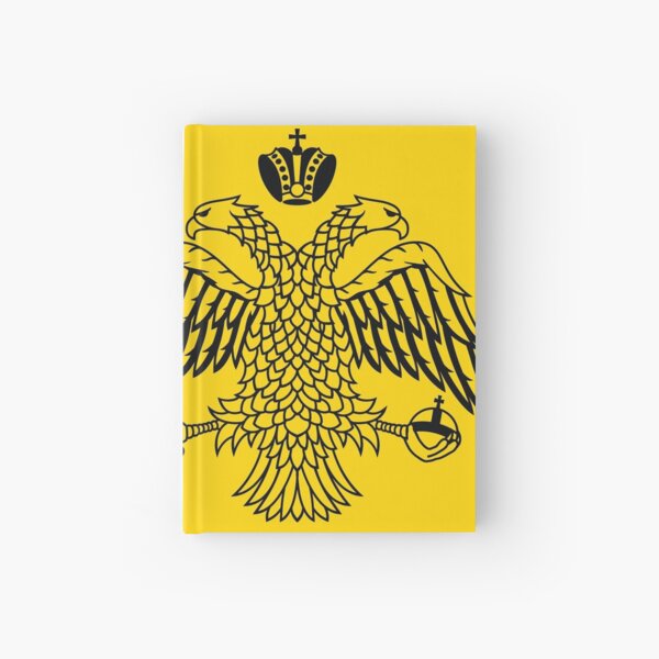 Byzantine Imperial flag by the Greek Orthodox Churches Hardcover Journal